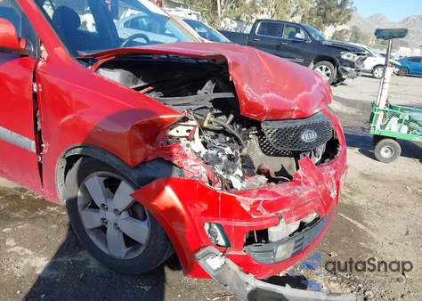 2007 Kia Rio Sx из США, поврежденный, VIN KNADE123576231481